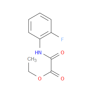 ETHYL 2-((2-FLUOROPHENYL)AMINO)-2-OXOACETATE