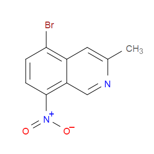 5-BROMO-3-METHYL-8-NITROISOQUINOLINE - Click Image to Close