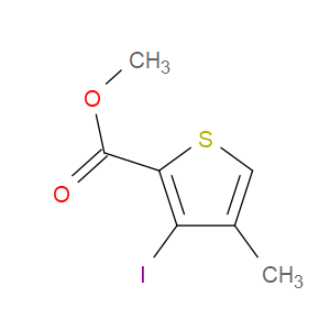 METHYL 3-IODO-4-METHYLTHIOPHENE-2-CARBOXYLATE