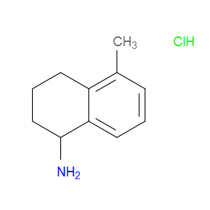 5-METHYL-1,2,3,4-TETRAHYDRONAPHTHALEN-1-AMINE HYDROCHLORIDE
