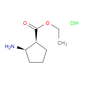 ETHYL (1S,2R)-2-AMINOCYCLOPENTANE-1-CARBOXYLATE HYDROCHLORIDE
