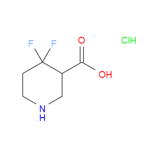 4,4-DIFLUOROPIPERIDINE-3-CARBOXYLIC ACID HYDROCHLORIDE - Click Image to Close