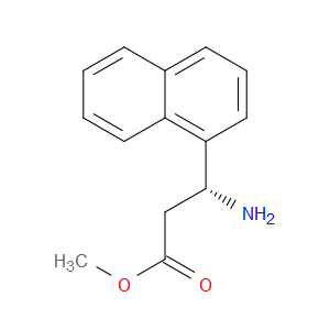 METHYL (3R)-3-AMINO-3-(NAPHTHALEN-1-YL)PROPANOATE