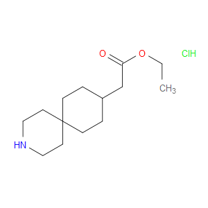 ETHYL 2-(3-AZASPIRO[5.5]UNDECAN-9-YL)ACETATE HYDROCHLORIDE