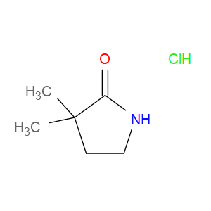 3,3-DIMETHYLPYRROLIDIN-2-ONE HYDROCHLORIDE