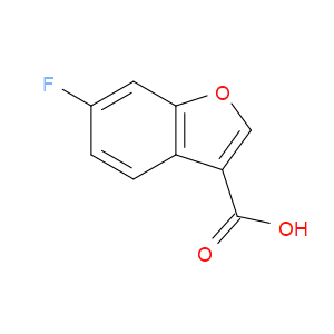 6-FLUOROBENZOFURAN-3-CARBOXYLIC ACID