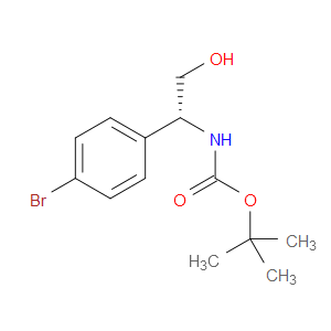 (R)-TERT-BUTYL (1-(4-BROMOPHENYL)-2-HYDROXYETHYL)CARBAMATE - Click Image to Close