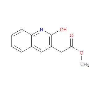 METHYL 2-(2-OXO-1,2-DIHYDROQUINOLIN-3-YL)ACETATE