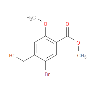 METHYL 5-BROMO-4-(BROMOMETHYL)-2-METHOXYBENZOATE