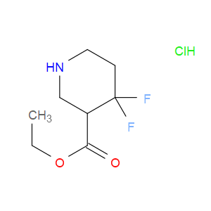 ETHYL 4,4-DIFLUOROPIPERIDINE-3-CARBOXYLATE HYDROCHLORIDE - Click Image to Close