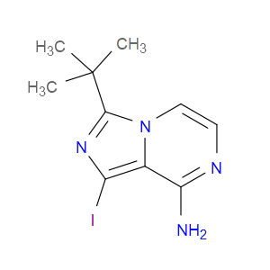 3-TERT-BUTYL-1-IODOIMIDAZO[1,5-A]PYRAZIN-8-AMINE