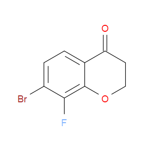 7-BROMO-8-FLUOROCHROMAN-4-ONE - Click Image to Close