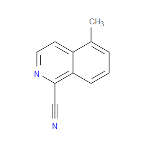 5-METHYLISOQUINOLINE-1-CARBONITRILE