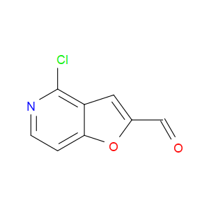 4-CHLOROFURO[3,2-C]PYRIDINE-2-CARBALDEHYDE