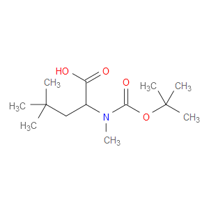 2-([(TERT-BUTOXY)CARBONYL](METHYL)AMINO)-4,4-DIMETHYLPENTANOIC ACID