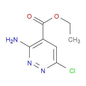 ETHYL 3-AMINO-6-CHLOROPYRIDAZINE-4-CARBOXYLATE