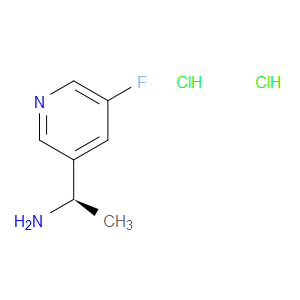 (1R)-1-(5-FLUOROPYRIDIN-3-YL)ETHAN-1-AMINE DIHYDROCHLORIDE