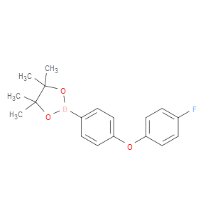 2-[4-(4-FLUOROPHENOXY)PHENYL]-4,4,5,5-TETRAMETHYL-1,3,2-DIOXABOROLANE