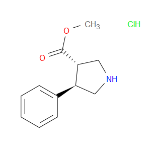 RAC-METHYL (3R,4S)-4-PHENYLPYRROLIDINE-3-CARBOXYLATE HYDROCHLORIDE