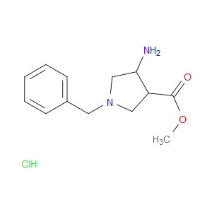 METHYL 4-AMINO-1-BENZYLPYRROLIDINE-3-CARBOXYLATE HYDROCHLORIDE - Click Image to Close