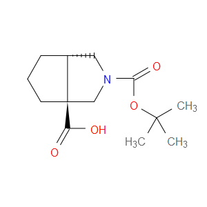 2-[(TERT-BUTOXY)CARBONYL]-OCTAHYDROCYCLOPENTA[C]PYRROLE-3A-CARBOXYLIC ACID