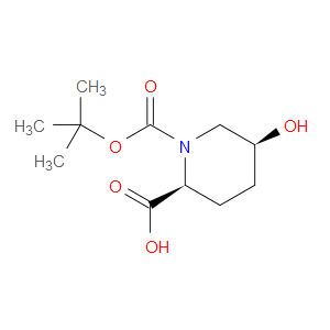 (2S,5S)-1-(TERT-BUTOXYCARBONYL)-5-HYDROXYPIPERIDINE-2-CARBOXYLIC ACID - Click Image to Close
