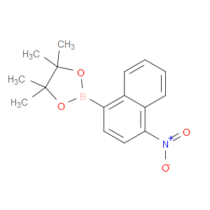4,4,5,5-TETRAMETHYL-2-(4-NITRONAPHTHALEN-1-YL)-1,3,2-DIOXABOROLANE