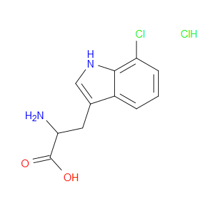 2-AMINO-3-(7-CHLORO-1H-INDOL-3-YL)PROPANOIC ACID (HYDROCHLORIDE) - Click Image to Close