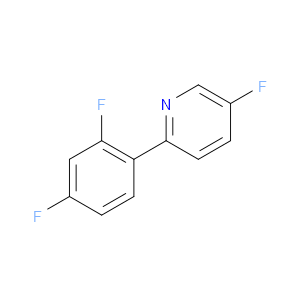 2-(2,4-DIFLUOROPHENYL)-5-FLUOROPYRIDINE