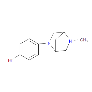 2,5-DIAZABICYCLO[2.2.1]HEPTANE, 2-(4-BROMOPHENYL)-5-METHYL-
