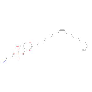 1-OLEOYL-2-HYDROXY-SN-GLYCERO-3-PHOSPHATIDYLETHANOLAMINE - Click Image to Close