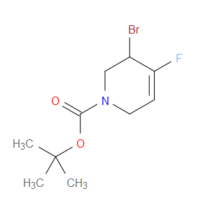 TERT-BUTYL 5-BROMO-4-FLUORO-5,6-DIHYDROPYRIDINE-1(2H)-CARBOXYLATE