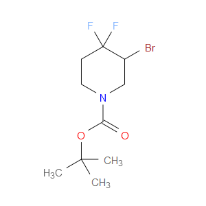 TERT-BUTYL 3-BROMO-4,4-DIFLUOROPIPERIDINE-1-CARBOXYLATE - Click Image to Close