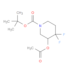 TERT-BUTYL 3-ACETOXY-4,4-DIFLUOROPIPERIDINE-1-CARBOXYLATE