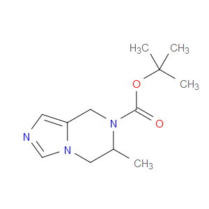 TERT-BUTYL 6-METHYL-5,6-DIHYDROIMIDAZO[1,5-A]PYRAZINE-7(8H)-CARBOXYLATE