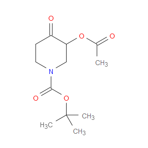 TERT-BUTYL 3-ACETOXY-4-OXOPIPERIDINE-1-CARBOXYLATE - Click Image to Close