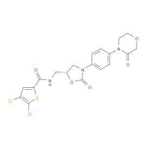 (R)-4,5-DICHLORO-N-((2-OXO-3-(4-(3-OXOMORPHOLINO)PHENYL)OXAZOLIDIN-5-YL)METHYL)THIOPHENE-2-CARBOXAMIDE - Click Image to Close