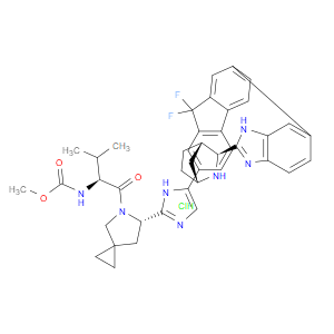 METHYL ((S)-1-((S)-6-(5-(7-(2-((1R,3S,4S)-2-AZABICYCLO[2.2.1]HEPTAN-3-YL)-1H-BENZO[D]IMIDAZOL-6-YL)-9,9-DIFLUORO-9H-FLUOREN-2-YL)-1H-IMIDAZOL-2-YL)-5-AZASPIRO[2.4]HEPTAN-5-YL)-3-METHYL-1-OXOBUTAN-2-YL)CARBAMATE (HYDROCHLORIDE) - Click Image to Close