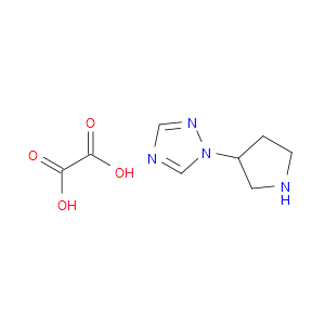 1-(PYRROLIDIN-3-YL)-1H-1,2,4-TRIAZOLE OXALATE - Click Image to Close