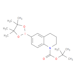 TERT-BUTYL 6-(4,4,5,5-TETRAMETHYL-1,3,2-DIOXABOROLAN-2-YL)-3,4-DIHYDROQUINOLINE-1(2H)-CARBOXYLATE - Click Image to Close