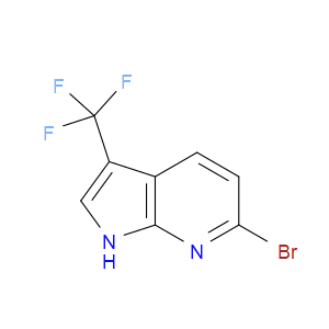 6-BROMO-3-(TRIFLUOROMETHYL)-1H-PYRROLO[2,3-B]PYRIDINE