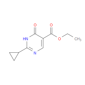 ETHYL 2-CYCLOPROPYL-6-OXO-1,6-DIHYDROPYRIMIDINE-5-CARBOXYLATE