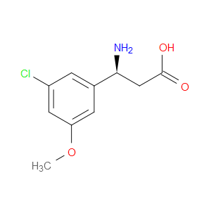 (S)-3-AMINO-3-(3-CHLORO-5-METHOXYPHENYL)PROPANOIC ACID HYDROCHLORIDE - Click Image to Close