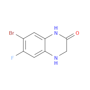 7-BROMO-6-FLUORO-3,4-DIHYDROQUINOXALIN-2(1H)-ONE
