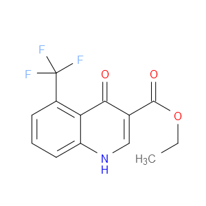 ETHYL 4-OXO-5-(TRIFLUOROMETHYL)-1,4-DIHYDROQUINOLINE-3-CARBOXYLATE