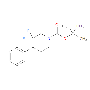 TERT-BUTYL 3,3-DIFLUORO-4-PHENYLPIPERIDINE-1-CARBOXYLATE - Click Image to Close