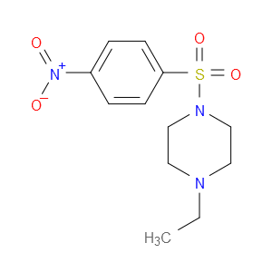 1-ETHYL-4-((4-NITROPHENYL)SULFONYL)PIPERAZINE