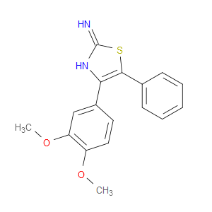 4-(3,4-DIMETHOXYPHENYL)-5-PHENYLTHIAZOL-2-AMINE - Click Image to Close