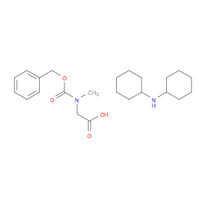 N-CYCLOHEXYLCYCLOHEXANAMINE 2-[METHYL(PHENYLMETHOXYCARBONYL)AMINO]ACETIC ACID