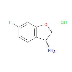 (R)-6-FLUORO-2,3-DIHYDROBENZOFURAN-3-AMINE HYDROCHLORIDE